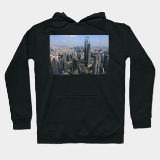 shanghai bird's view Hoodie